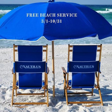 Nautilus 1201 - Gulf Front 2 Bedroom Huge Wrap Around Balcony 2Nd Floor! Fort Walton Beach Luaran gambar