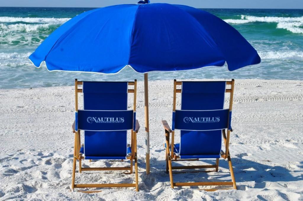 Nautilus 1201 - Gulf Front 2 Bedroom Huge Wrap Around Balcony 2Nd Floor! Fort Walton Beach Luaran gambar